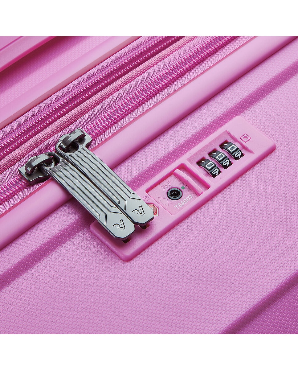 Imagen 6 de Maleta de Cabina Expandible B-FLYING rígida con capacidad 40/47L dimensiones 55x40x20/25cm - Roncato - Rosa Rosa