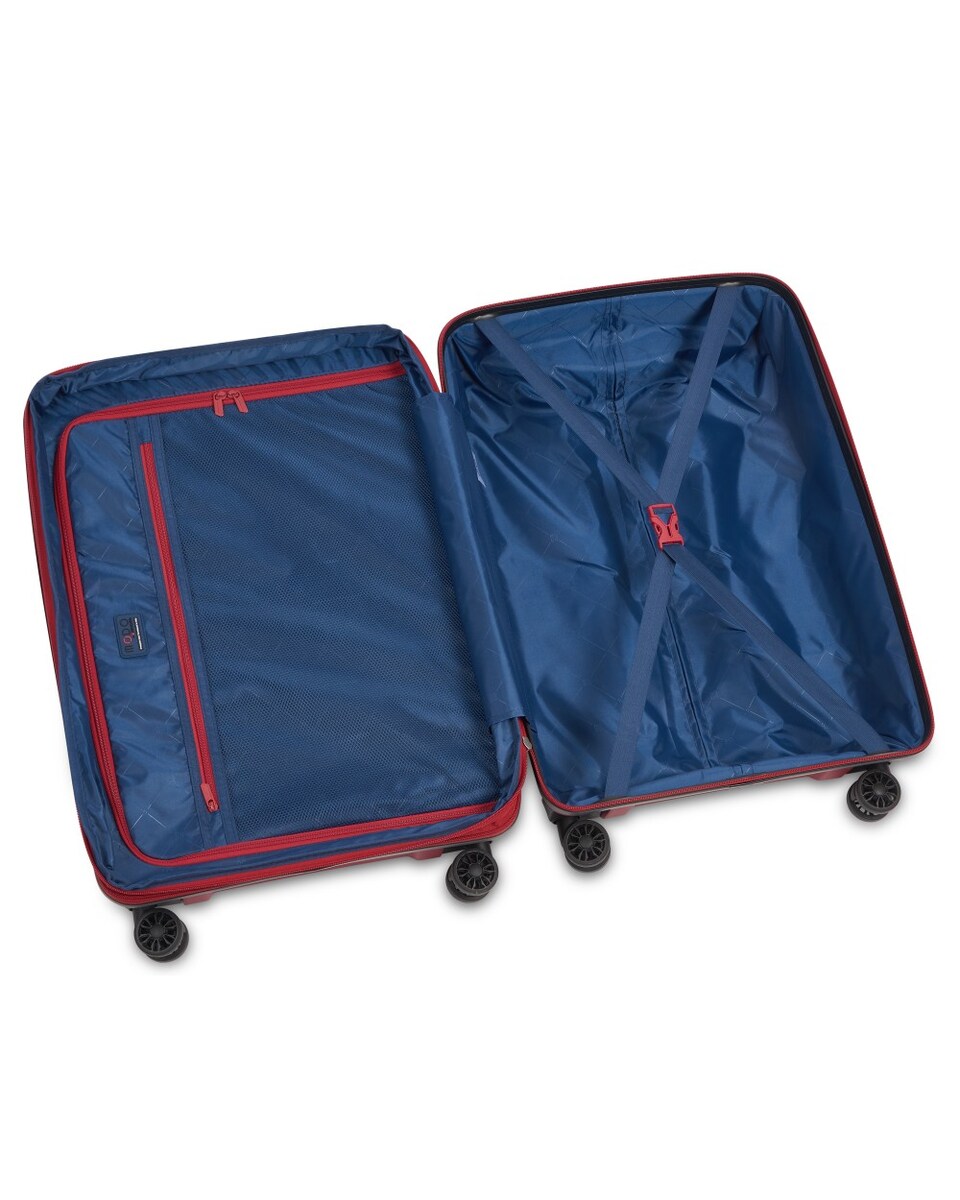 Maleta mediana MD1 rìgida expandible con capacidad hasta 90 L Naranja-2