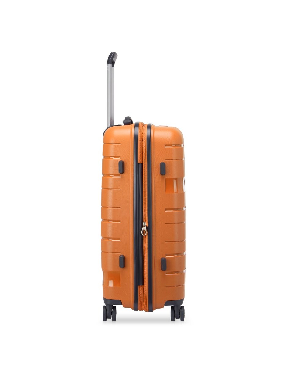Maleta mediana MD1 rìgida expandible con capacidad hasta 90 L Naranja-4