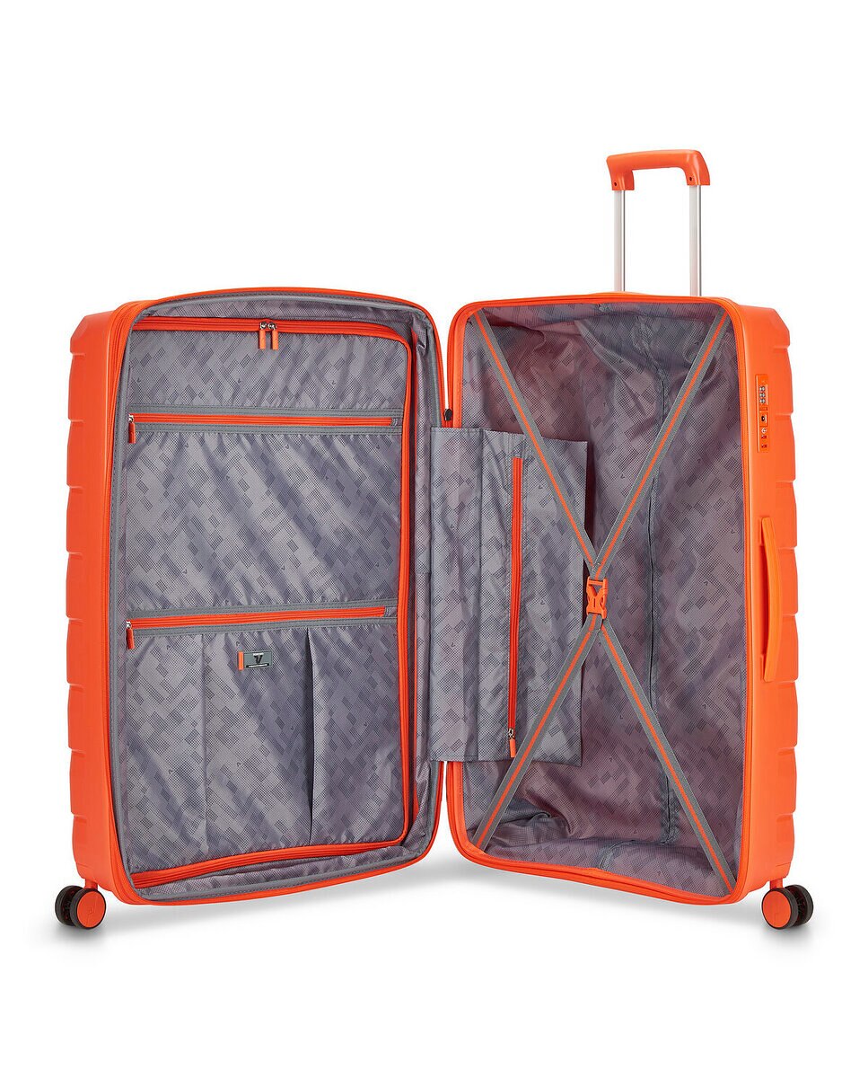 Imagen 4 de Maleta grande expandible SKYLINE 2.0 rígida con capacidad 110/130l - Roncato - Naranja Naranja