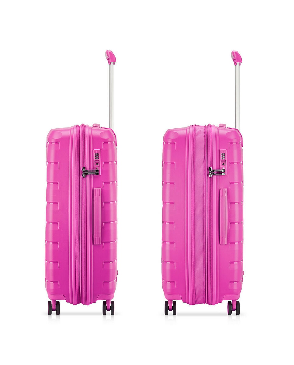 Imagen 6 de Maleta mediana expandible skyline 2.0 rígida con capacidad 78/93l - Roncato - Fucsia Fucsia