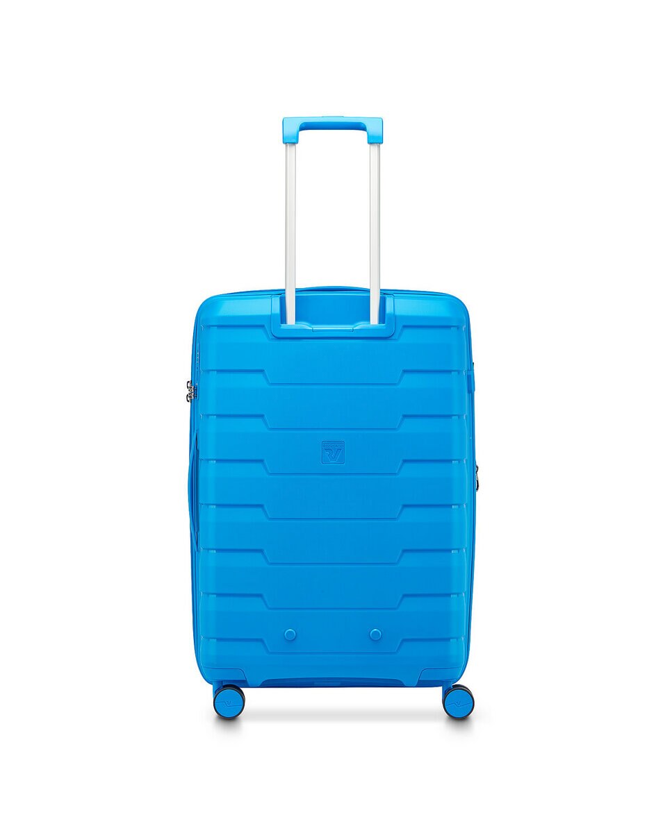 Imagen 5 de Maleta mediana expandible skyline 2.0 rígida con capacidad 78/93l - Roncato - Azul celeste Azul celeste
