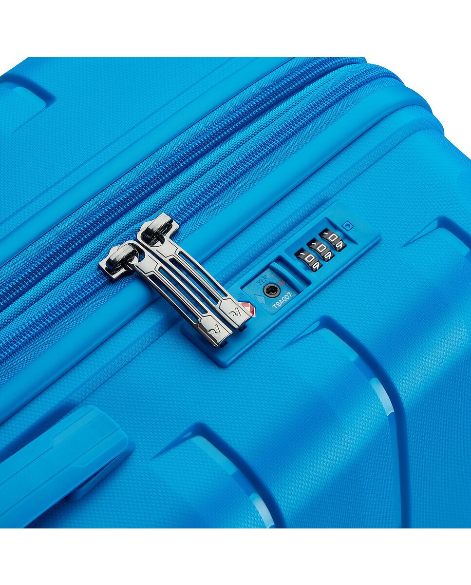 Imagen 8 de Maleta mediana expandible skyline 2.0 rígida con capacidad 78/93l - Roncato - Azul celeste Azul celeste