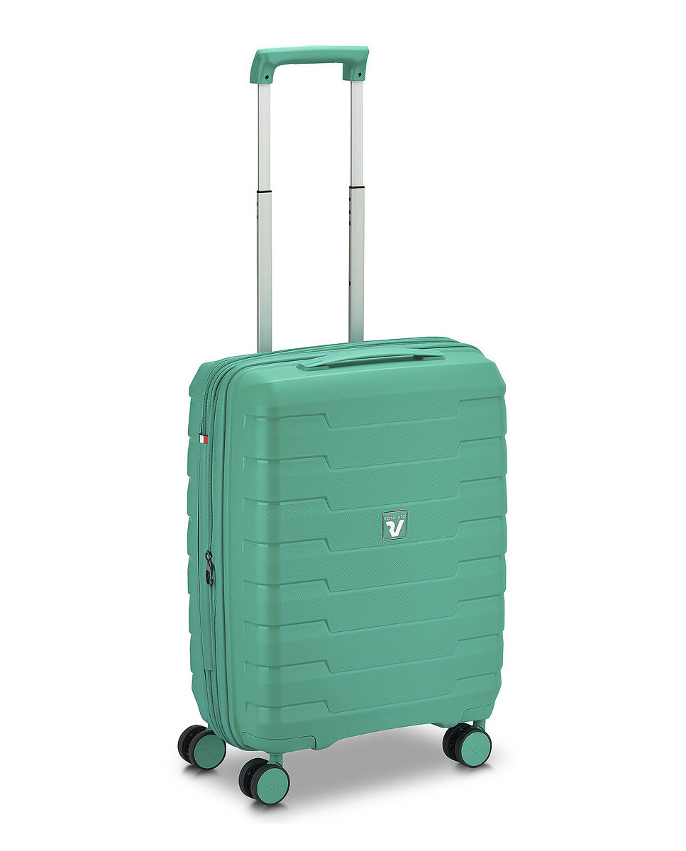 Imagen 1 de Maleta de cabina expandible skyline 2.0 rígida con capacidad 40/50l dimensiones 55x40x20/25cm - Roncato - Verde menta Verde menta