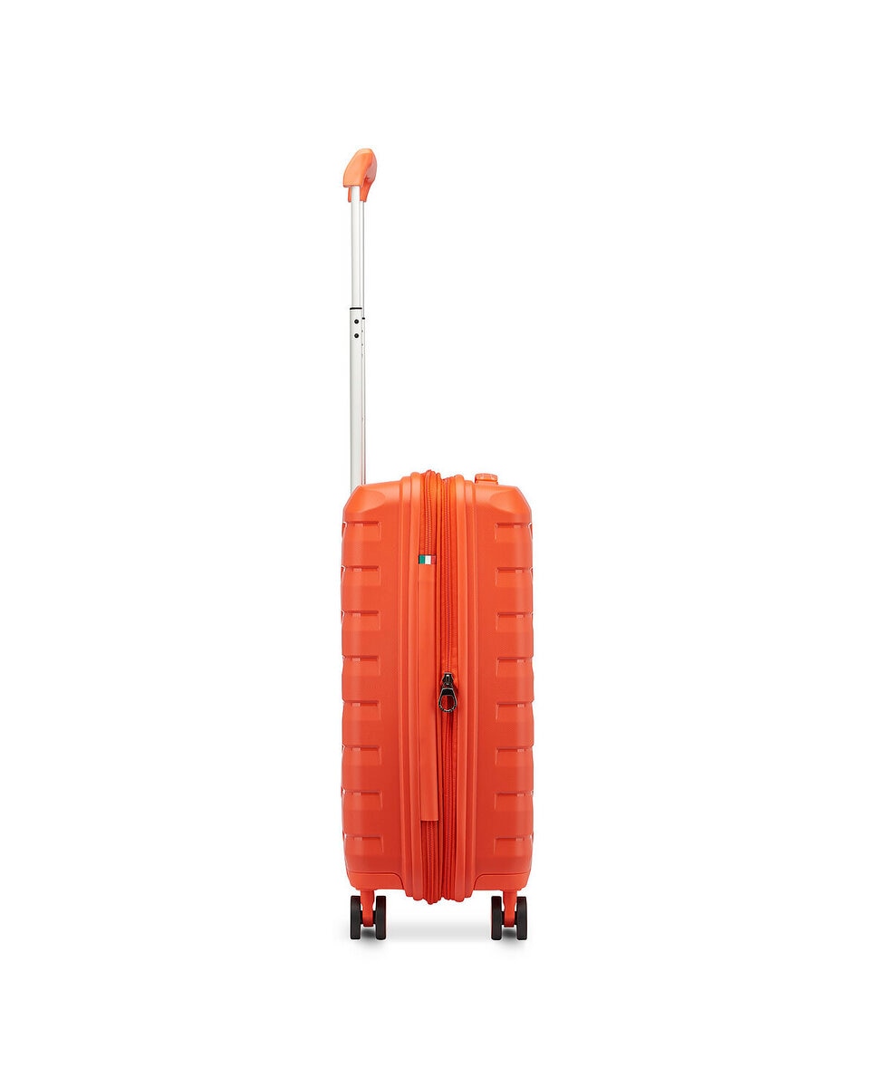 Maleta de cabina expandible skyline 2.0 rígida con capacidad 40/50l dimensiones 55x40x20/25cm - Roncato - Naranja Naranja-3