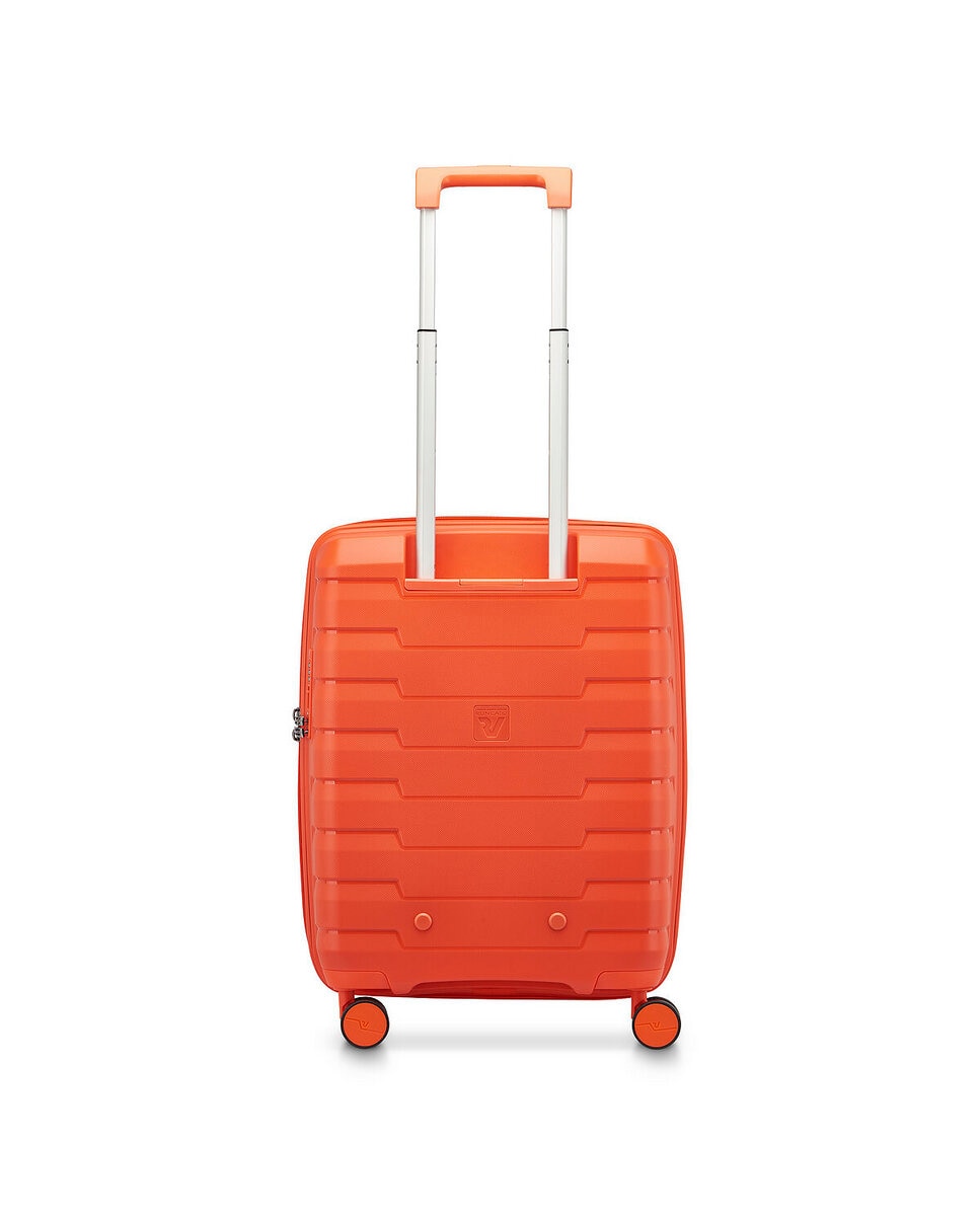 Maleta de cabina expandible skyline 2.0 rígida con capacidad 40/50l dimensiones 55x40x20/25cm - Roncato - Naranja Naranja-5
