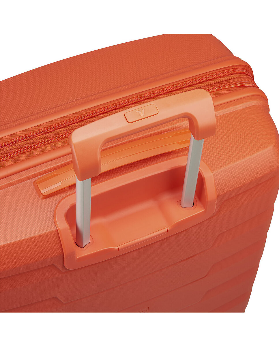 Maleta de cabina expandible skyline 2.0 rígida con capacidad 40/50l dimensiones 55x40x20/25cm - Roncato - Naranja Naranja-9
