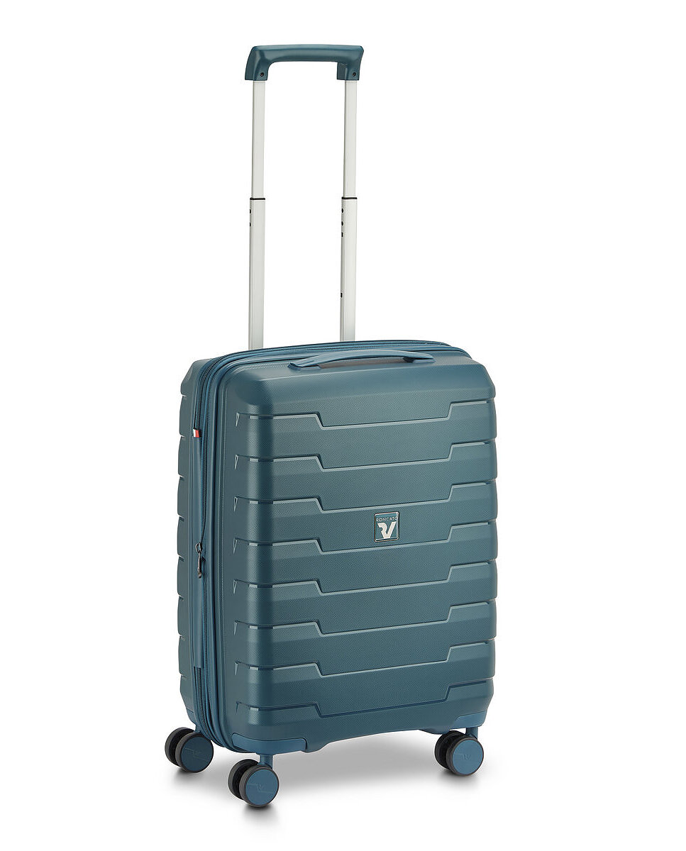 Imagen 1 de Maleta de cabina expandible skyline 2.0 rígida con capacidad 40/50l dimensiones 55x40x20/25cm - Roncato - Verde oscuro Verde oscuro