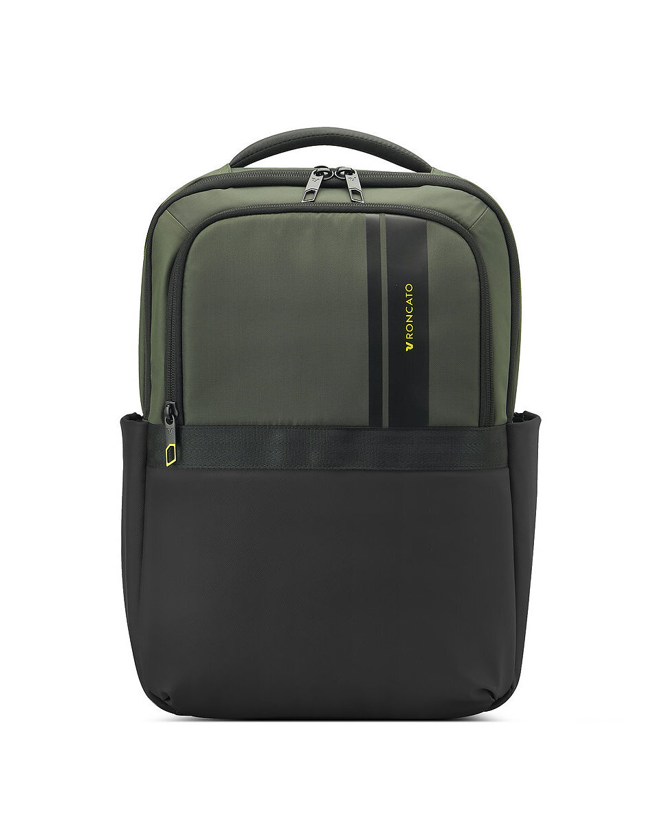 Mochila de trabajo Metropolitan para portátil de 15.6 con 2 compartimentos - Roncato - Verde militar Verde militar-3