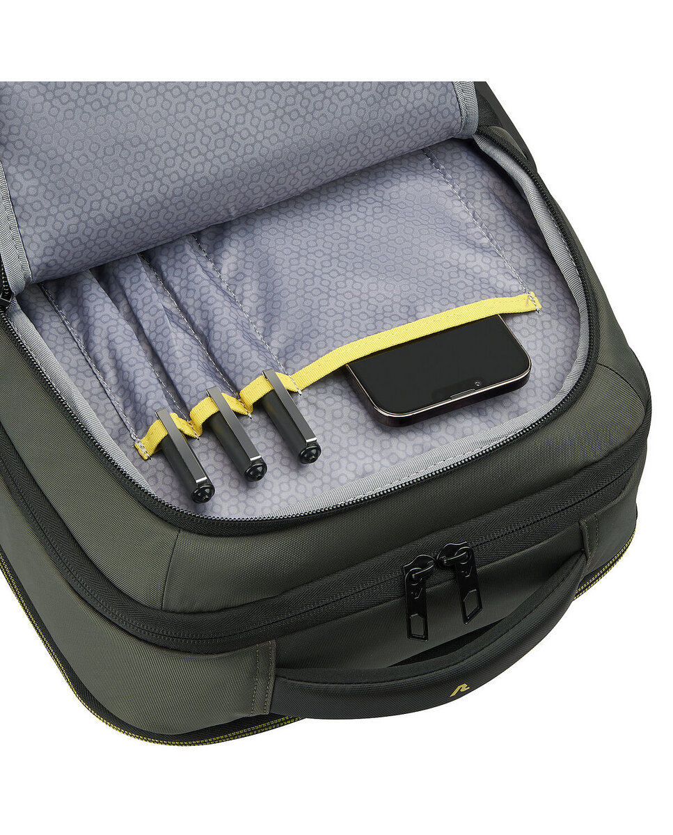 Mochila de trabajo Metropolitan para portátil de 15.6 con 2 compartimentos - Roncato - Verde militar Verde militar-7