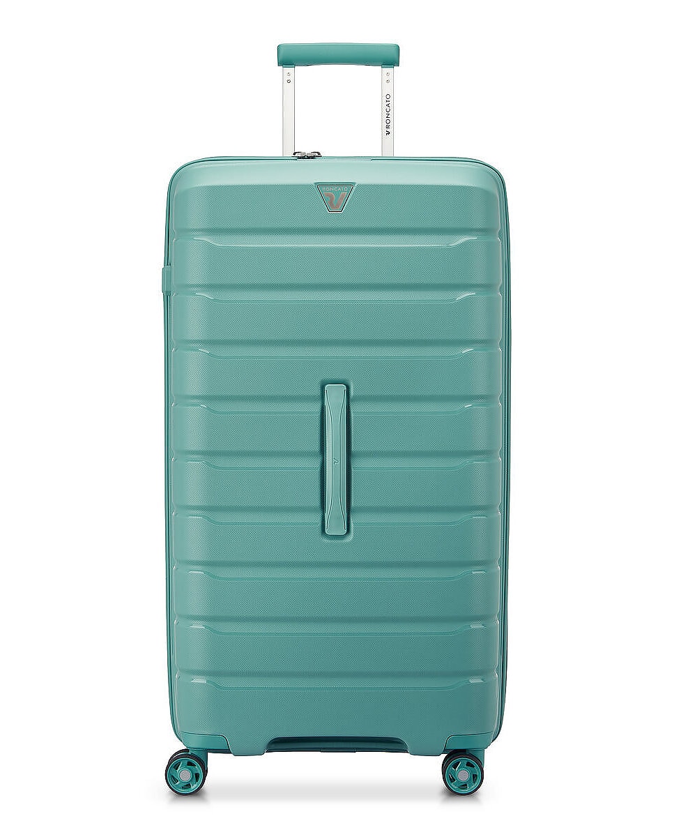 Imagen 2 de Baúl grande b-flying trunk rígida con capacidad 116l - Roncato - Verde grisáceo Verde grisáceo