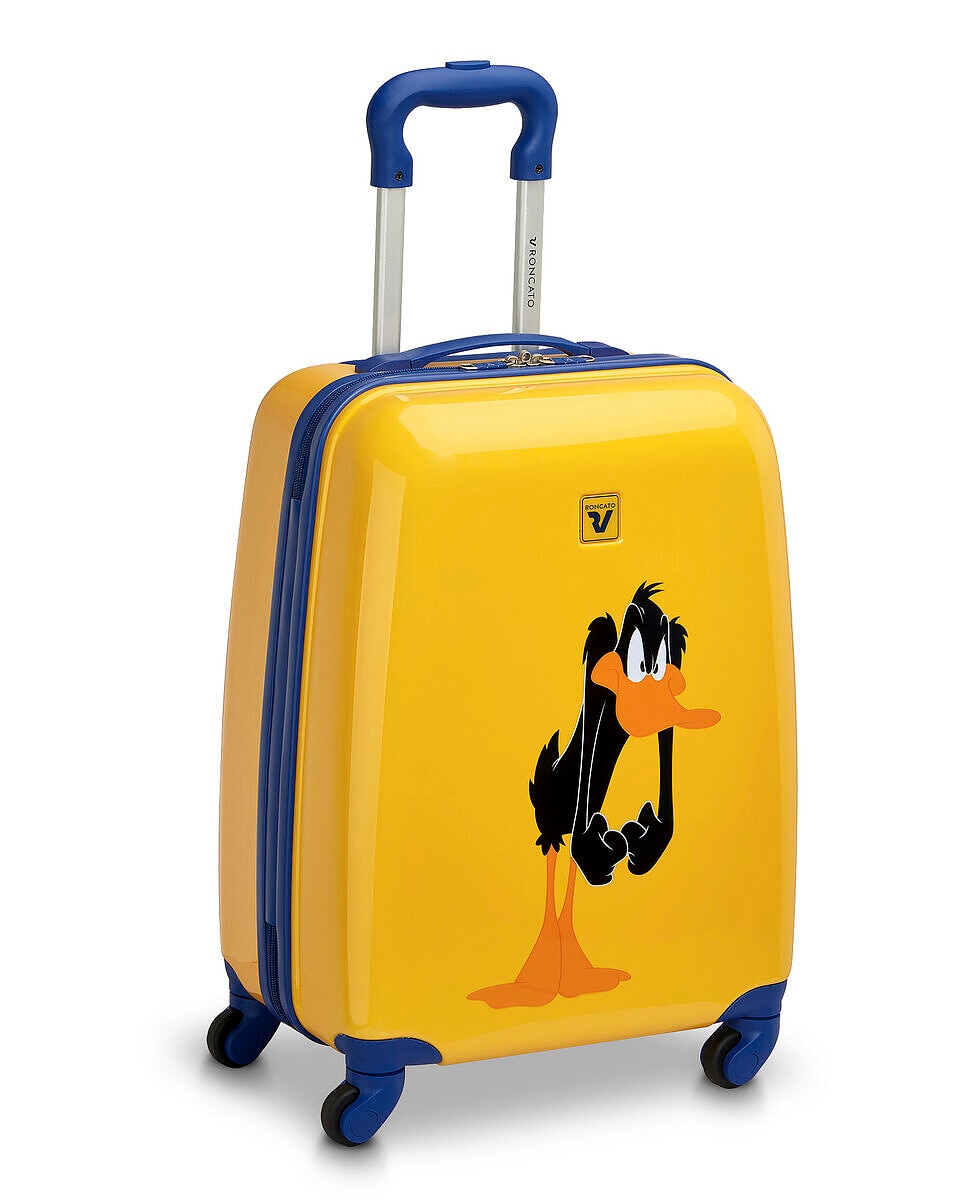 Maleta de cabina looney tunes con capacidad 36l dimensiones 50x36x22cm - Roncato - Blanco / Negro Blanco / Negro-1