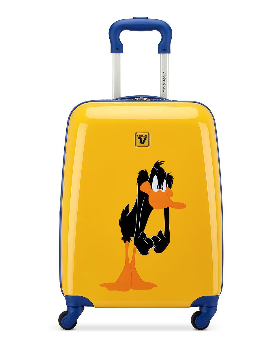 Maleta de cabina looney tunes con capacidad 36l dimensiones 50x36x22cm - Roncato - Blanco / Negro Blanco / Negro-2