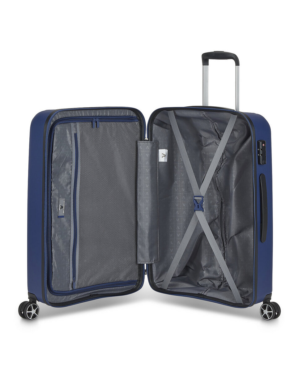 Imagen 4 de Maleta mediana electron 2.0 rígida con capacidad 77.8l - Roncato - Azul oscuro Azul oscuro