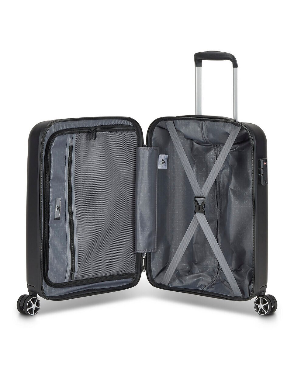 Imagen 4 de Maleta de cabina electron 2.0 rígida dimensiones 55x40x20cm - Roncato - Negro Negro
