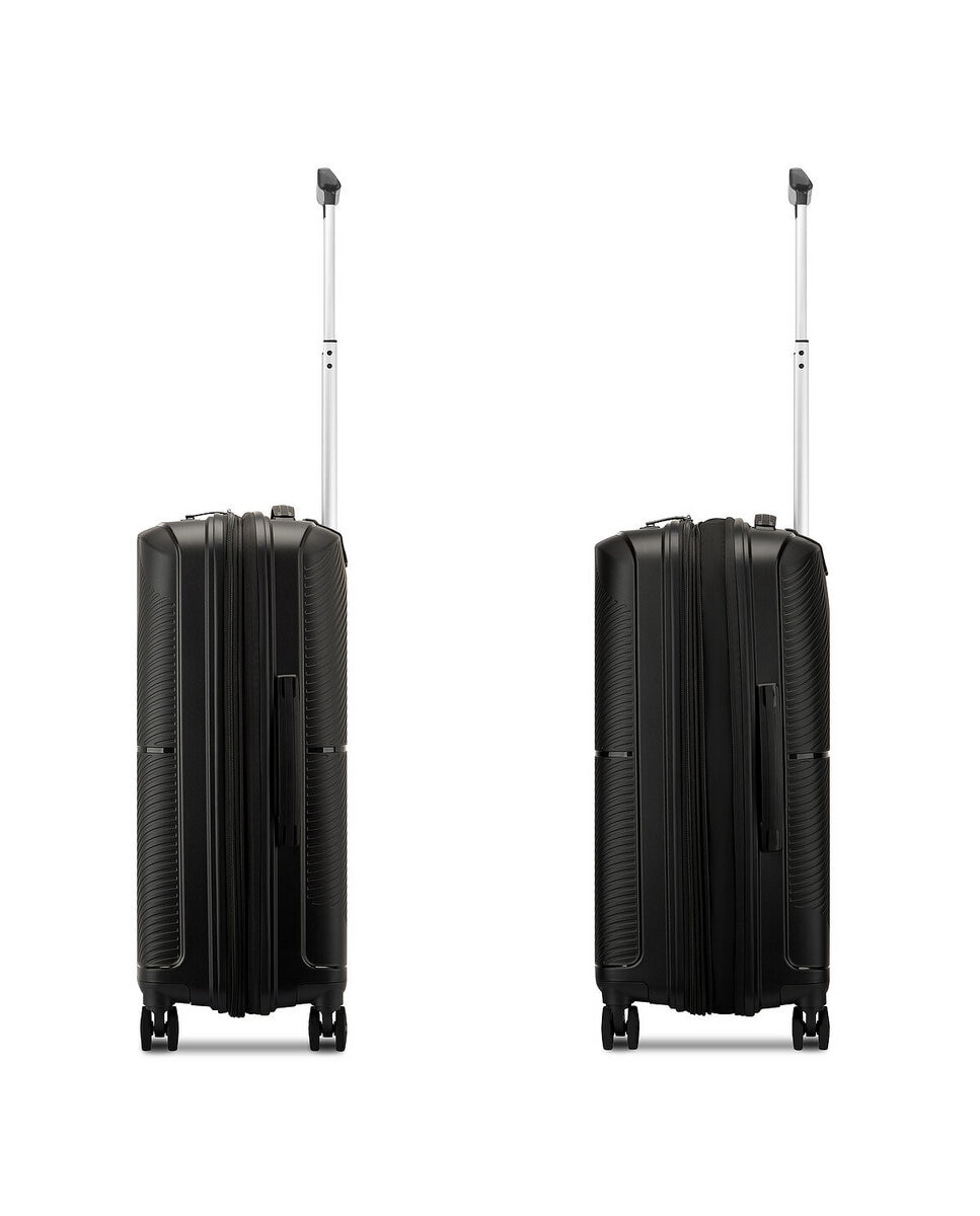 Imagen 6 de Maleta de cabina expandible storm rígida con capacidad 40/46l dimensiones 55x40x20/23cm - Roncato - Negro Negro