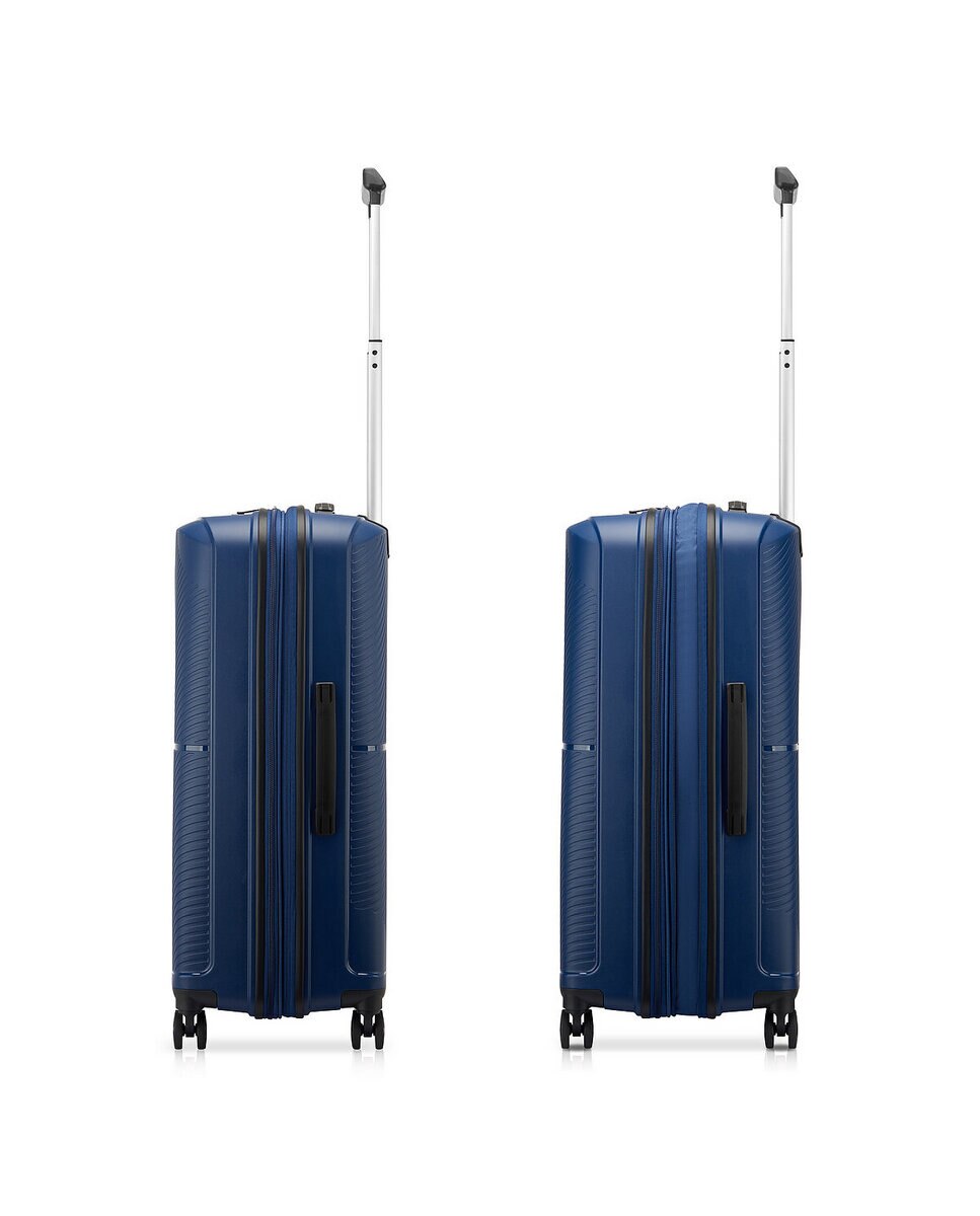 Imagen 6 de Maleta de cabina expandible storm rígida con capacidad 40/46l dimensiones 55x40x20/23cm - Roncato - Azul oscuro Azul oscuro