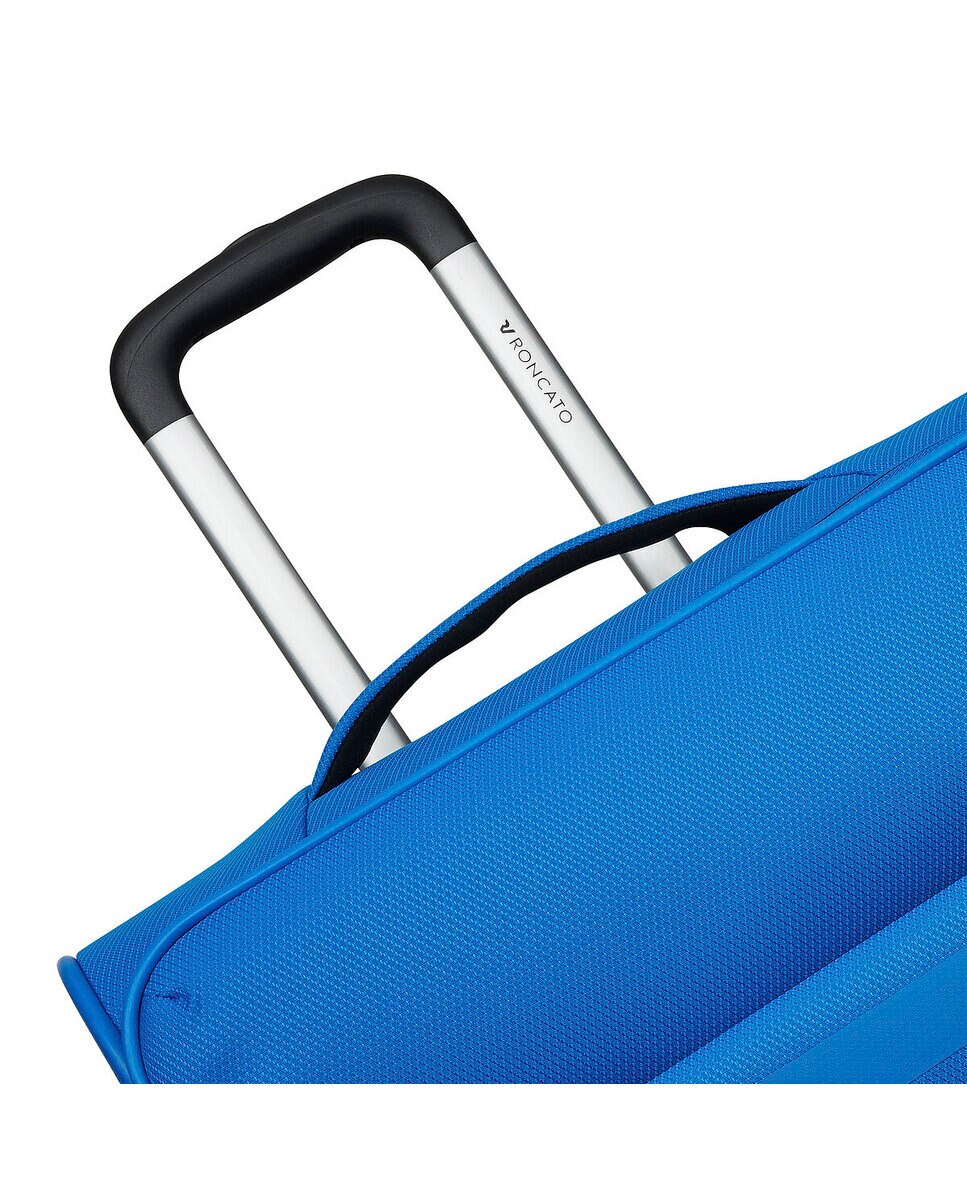 Maleta de cabina expandible jazz 4.0 blanda con capacidad 40/47l dimensiones 55x40x20/23cm - Roncato - Azul celeste Azul celeste-9