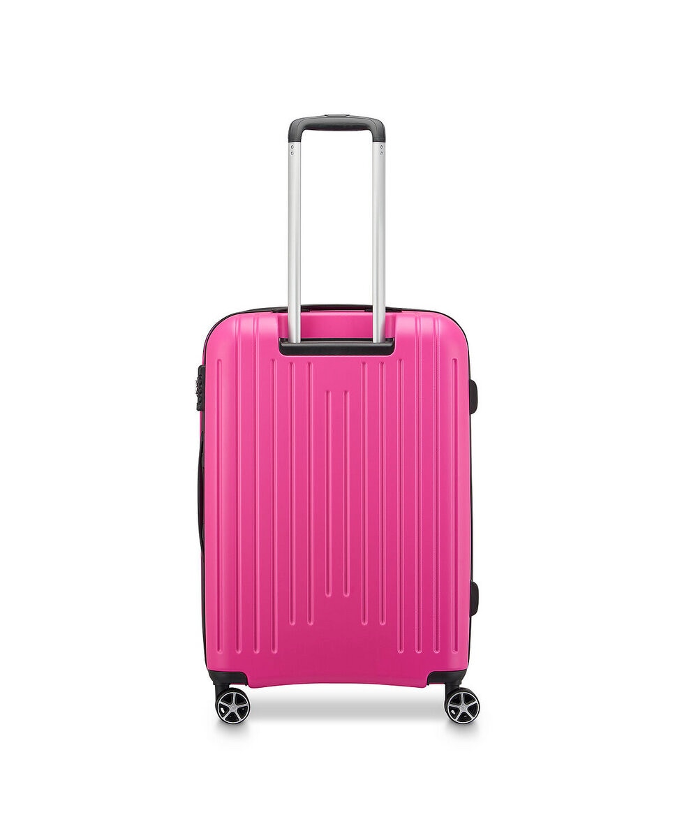 Imagen 5 de Maleta mediana electron 2.0 rígida con capacidad 77.8l - Roncato - Fucsia Fucsia