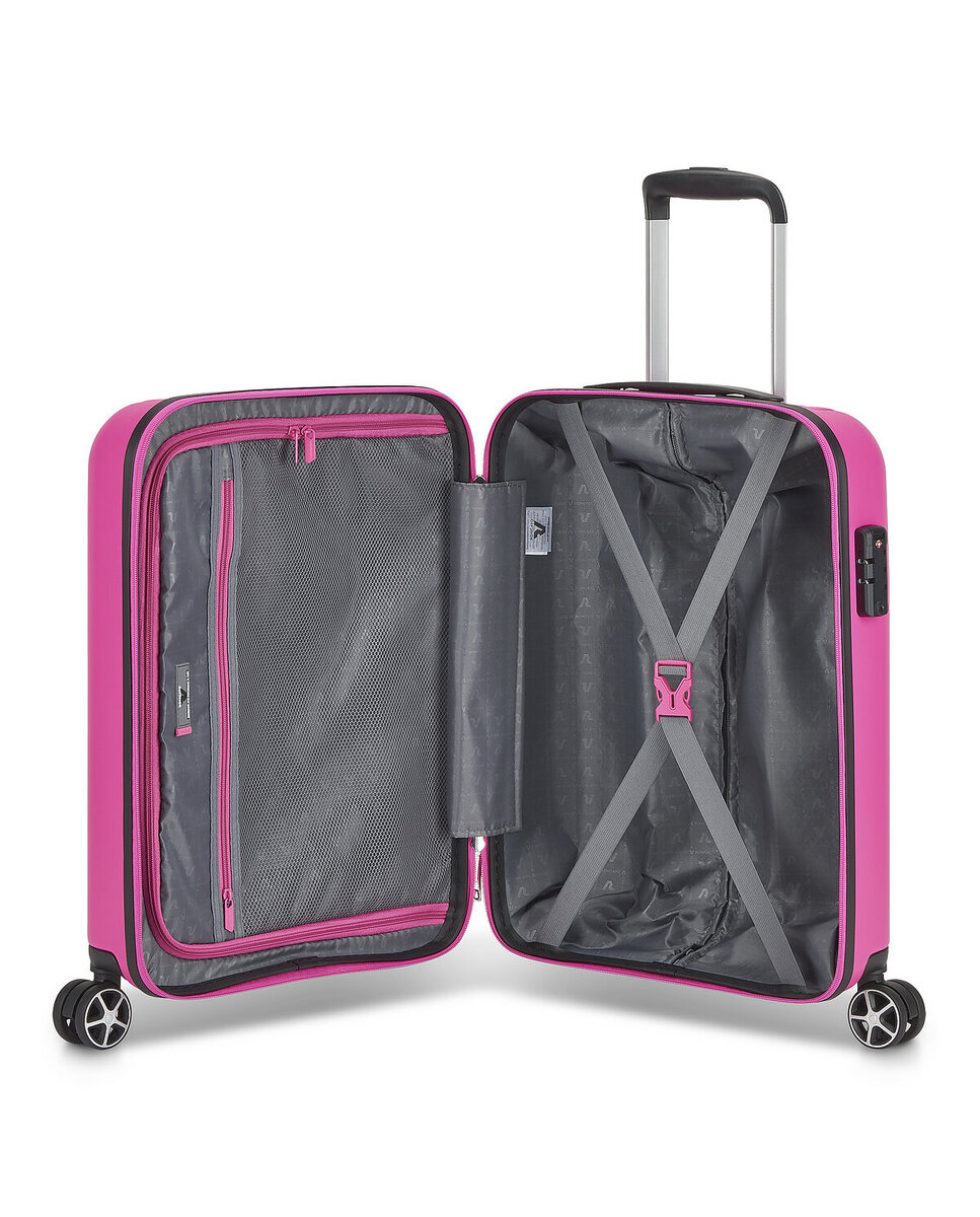 Imagen 4 de Maleta de cabina electron 2.0 rígida dimensiones 55x40x20cm - Roncato - Fucsia Fucsia