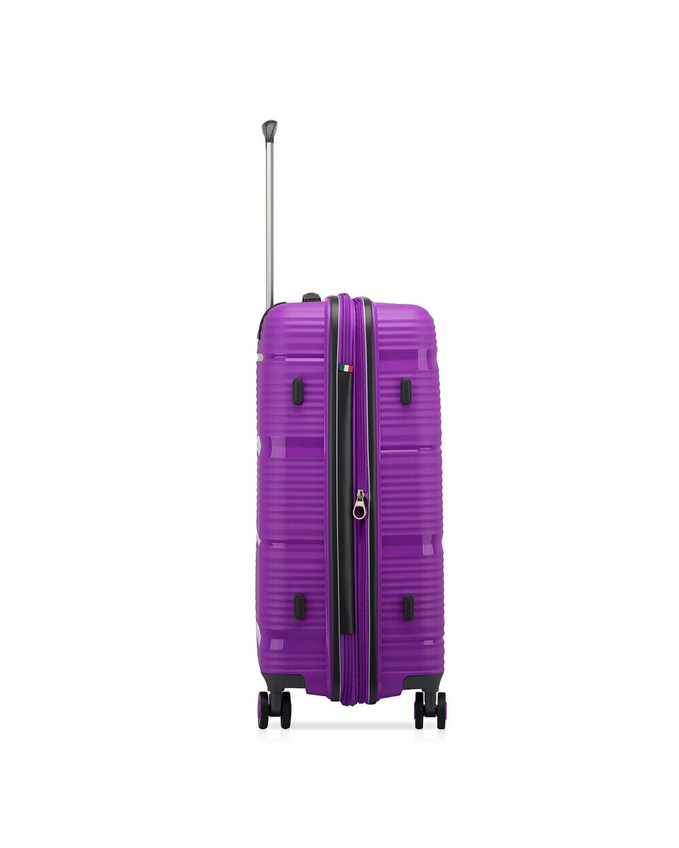 Maleta mediana R-Lite rígida expandible con capacidad hasta 84 L Morado-3
