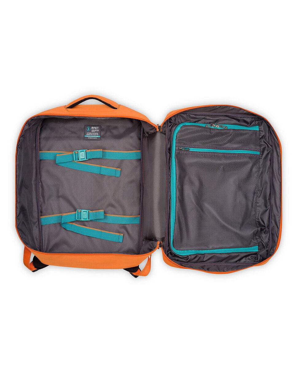 Crosslite ryanair mochila viaje 40x20x25 cm - Roncato - Naranja mango Naranja mango-6