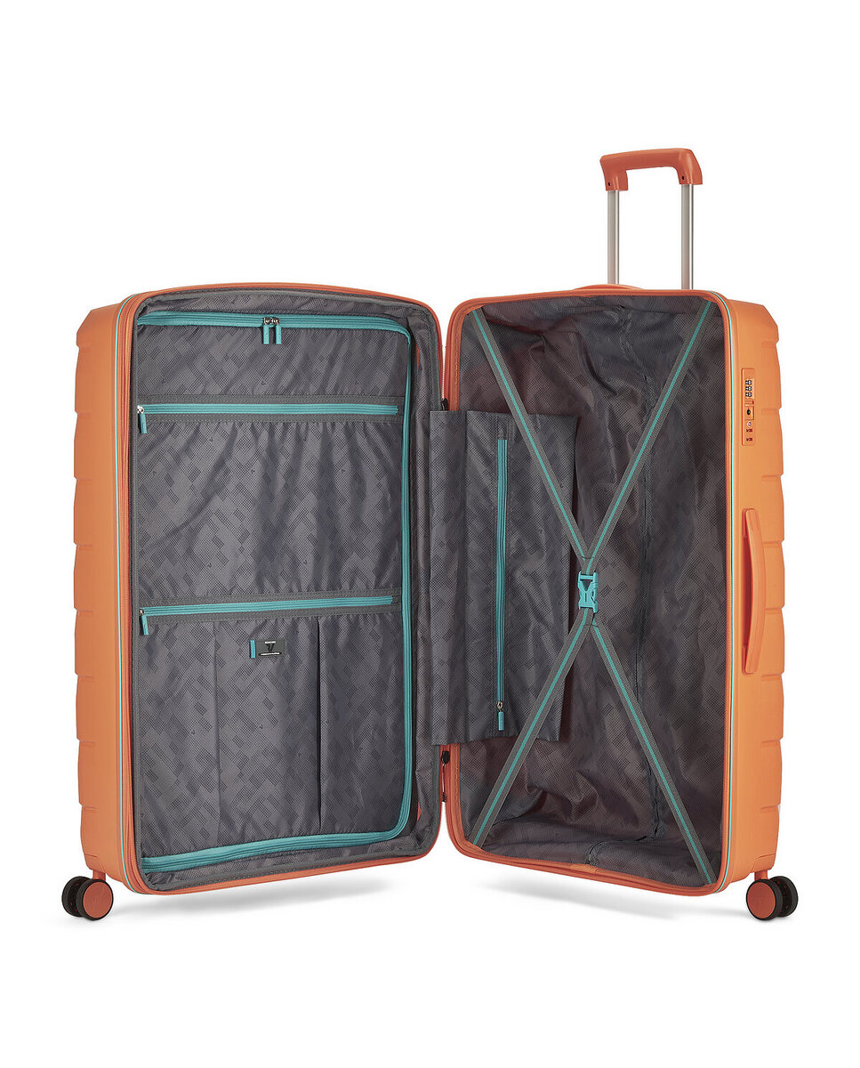 Imagen 4 de Maleta grande expandible SKYLINE 2.0 rígida con capacidad 110/130l - Roncato - Naranja mango Naranja mango