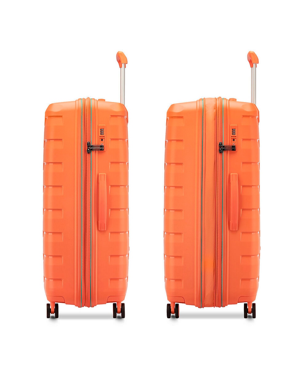 Imagen 6 de Maleta grande expandible SKYLINE 2.0 rígida con capacidad 110/130l - Roncato - Naranja mango Naranja mango