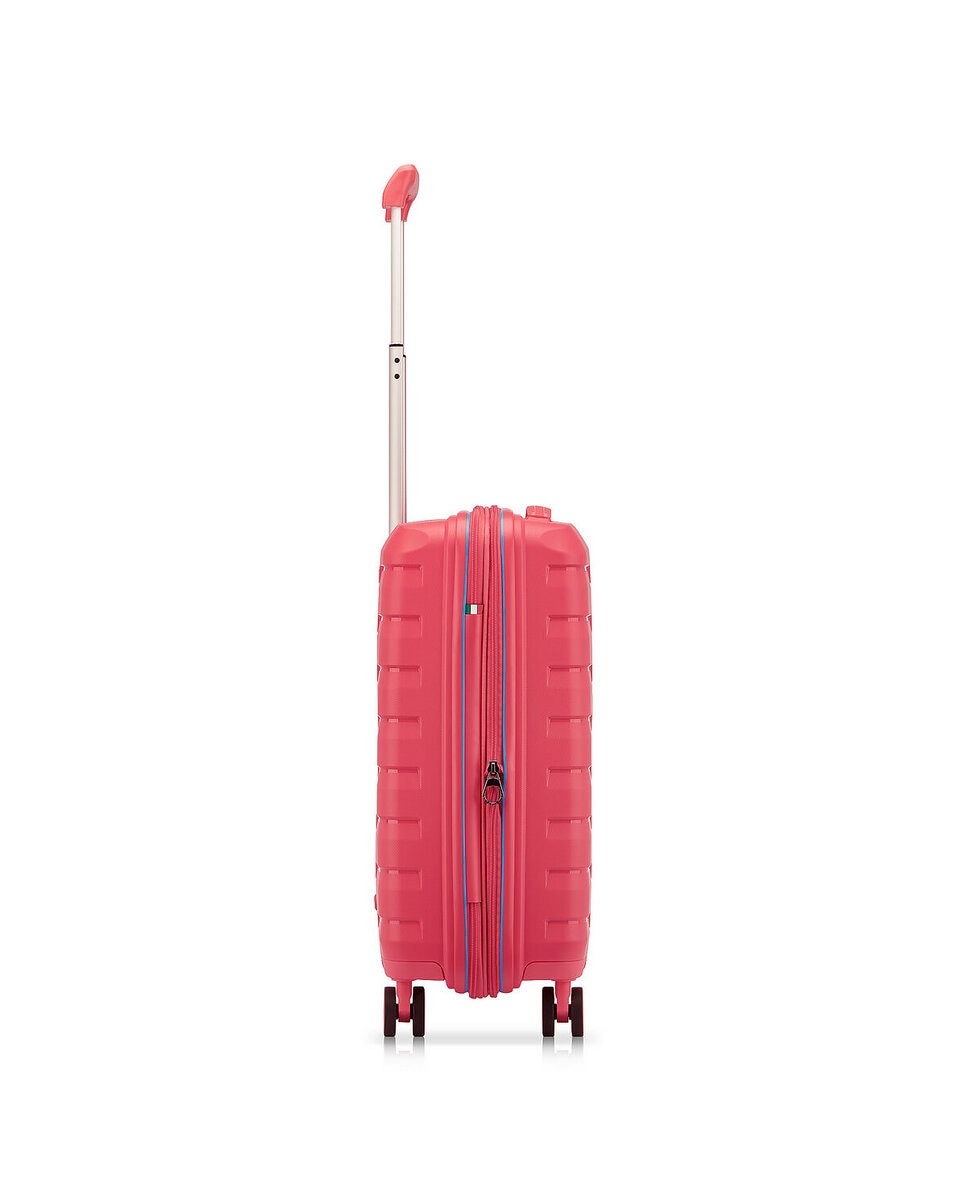 Maleta de cabina expandible skyline 2.0 rígida con capacidad 40/50l dimensiones 55x40x20/25cm - Roncato - Rojo Rojo-3