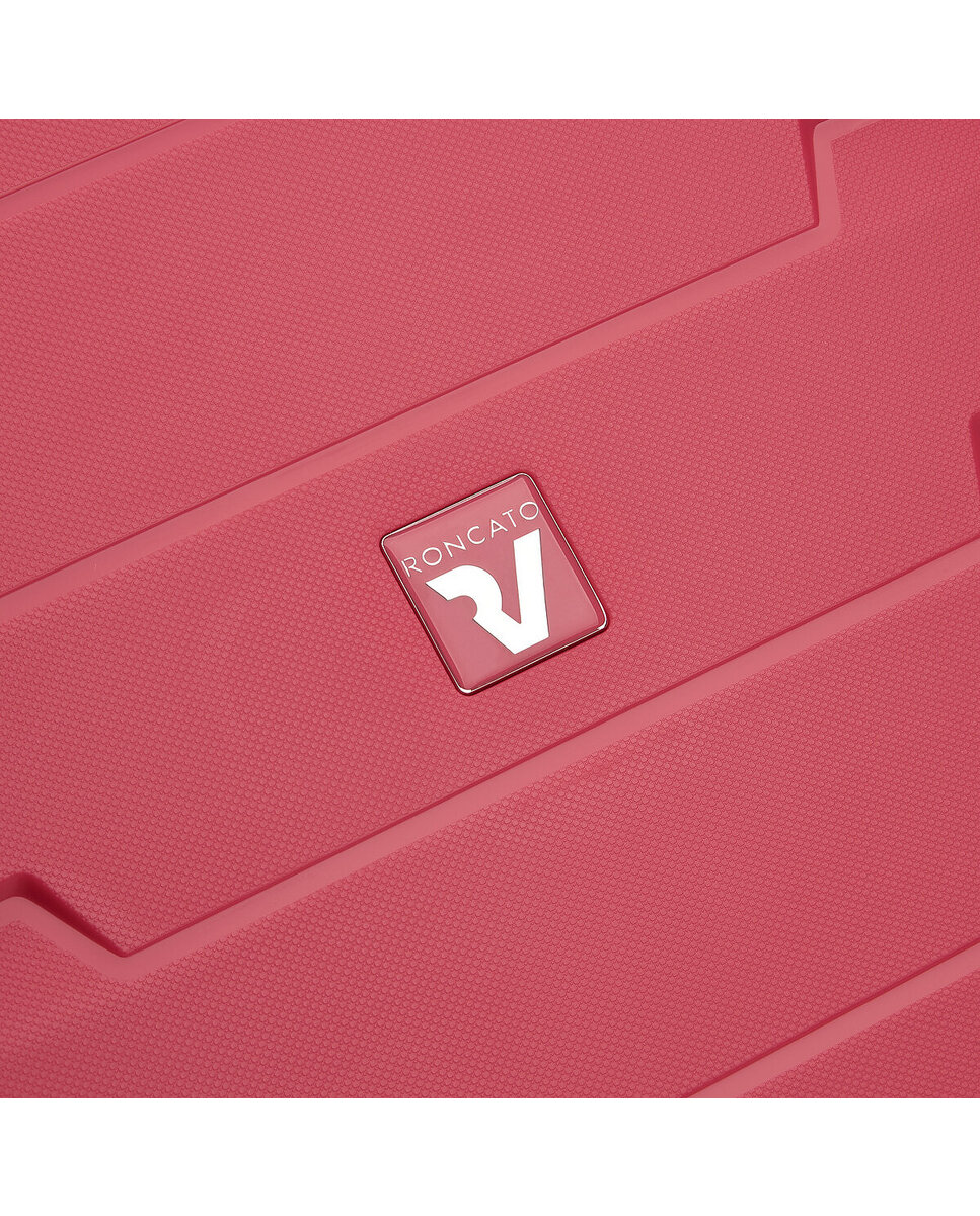Maleta de cabina expandible skyline 2.0 rígida con capacidad 40/50l dimensiones 55x40x20/25cm - Roncato - Rojo Rojo-7