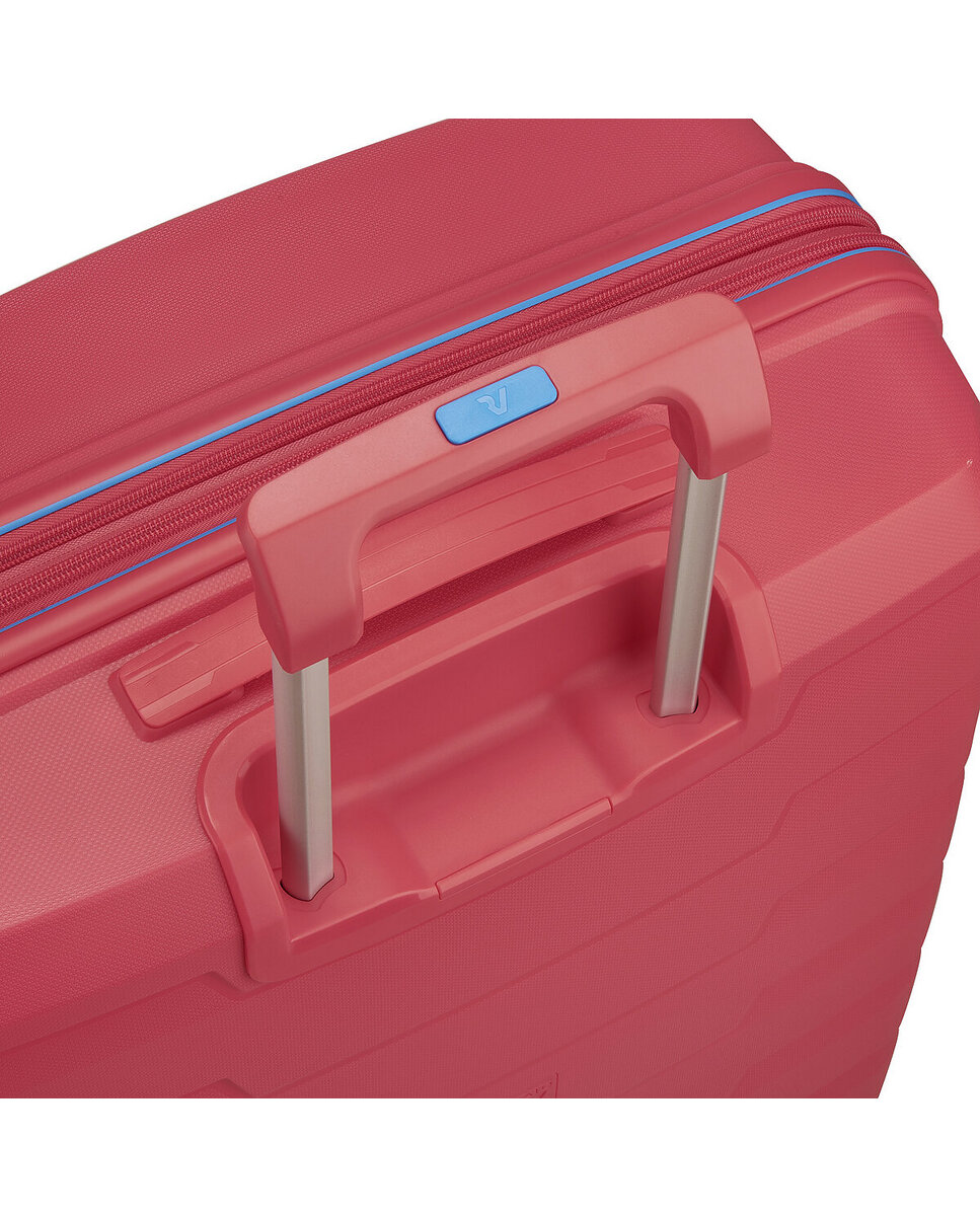 Maleta de cabina expandible skyline 2.0 rígida con capacidad 40/50l dimensiones 55x40x20/25cm - Roncato - Rojo Rojo-9