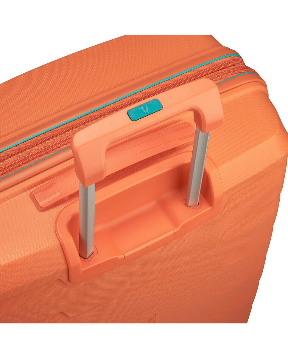 Imagen 9 de Maleta de cabina expandible skyline 2.0 rígida con capacidad 40/50l dimensiones 55x40x20/25cm - Roncato - Naranja mango Naranja mango