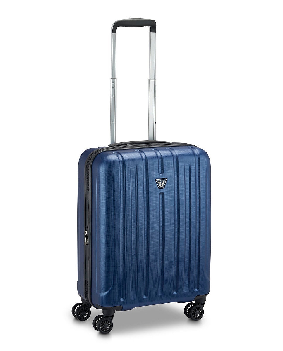 Imagen 1 de Maleta de cabina expandible kinetic 2,0 rígida con capacidad 40/51l dimensiones 55x40x20/25cm - Roncato - Azul Azul