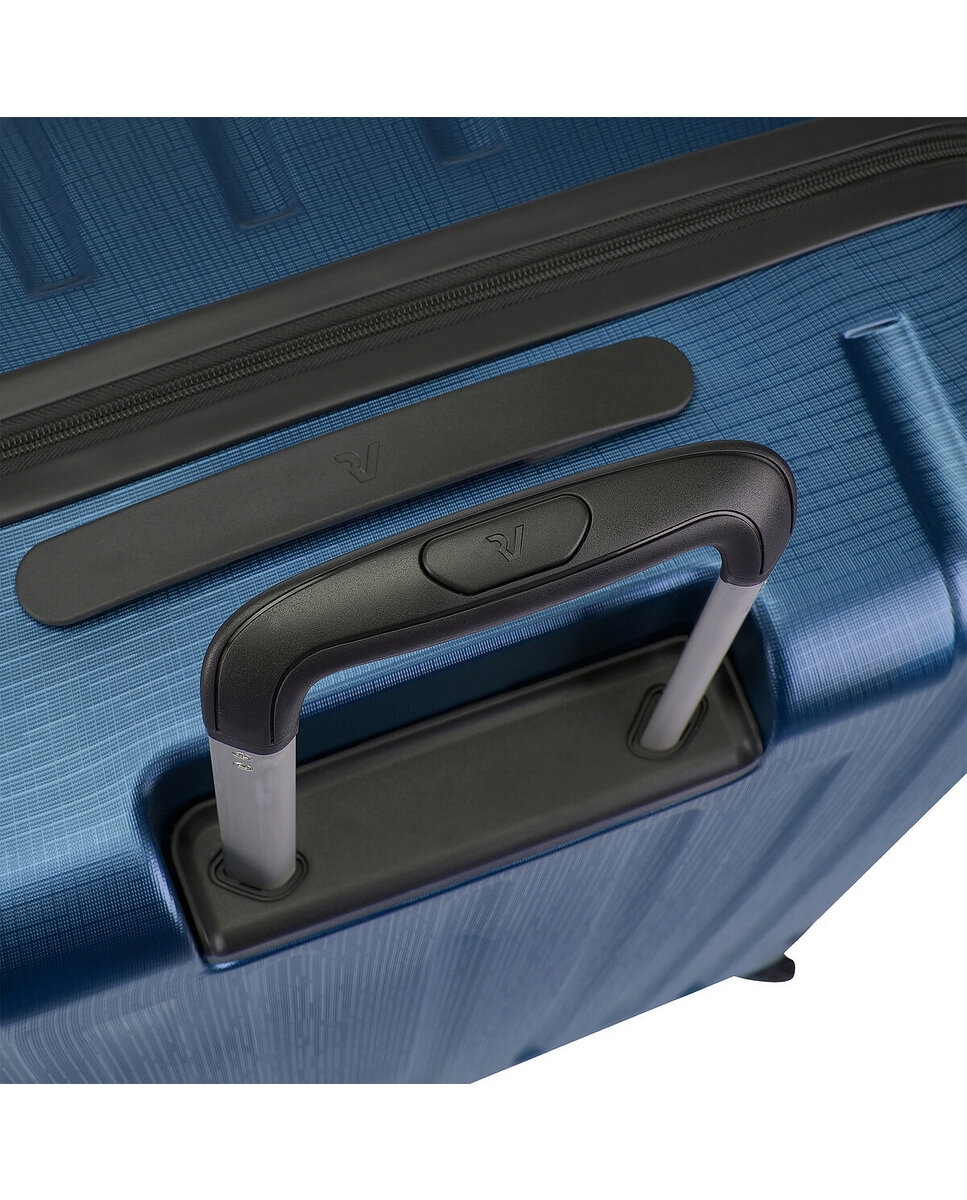 Imagen 9 de Maleta de cabina expandible kinetic 2,0 rígida con capacidad 40/51l dimensiones 55x40x20/25cm - Roncato - Azul Azul