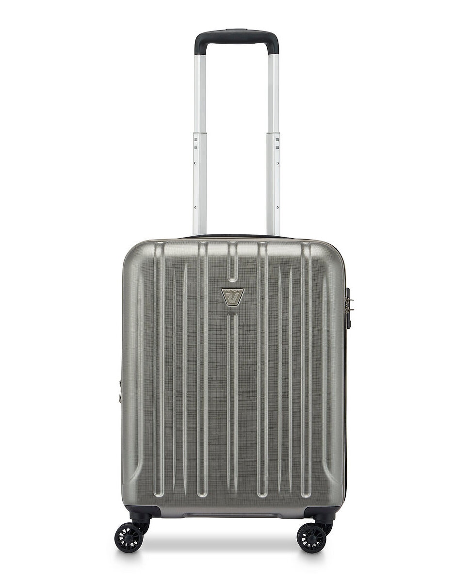 Imagen 2 de Maleta de cabina expandible kinetic 2,0 rígida con capacidad 40/51l dimensiones 55x40x20/25cm - Roncato - Champagne Champagne