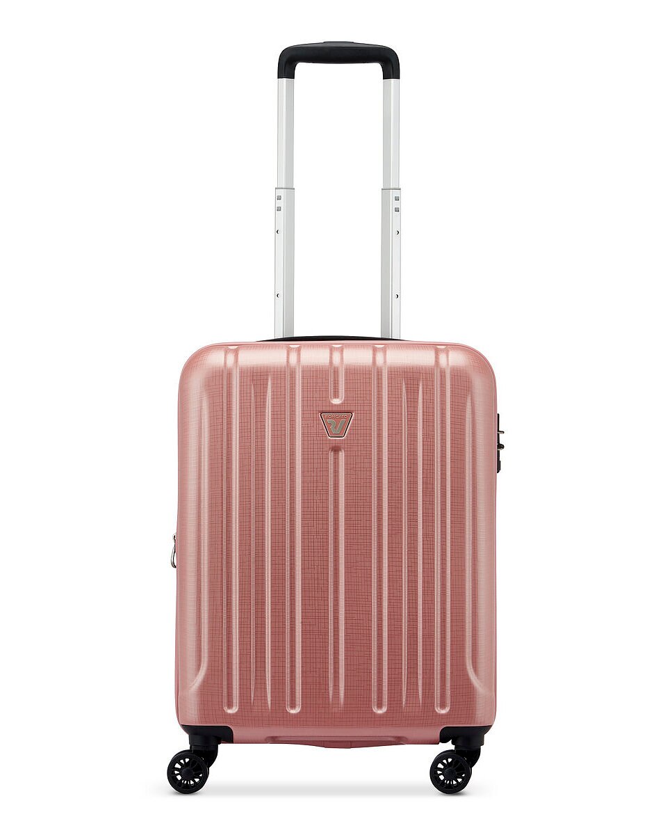 Maleta de cabina expandible kinetic 2.0 rígida con capacidad 40/51l dimensiones 55x40x20/25cm - Roncato - Malva Malva-2