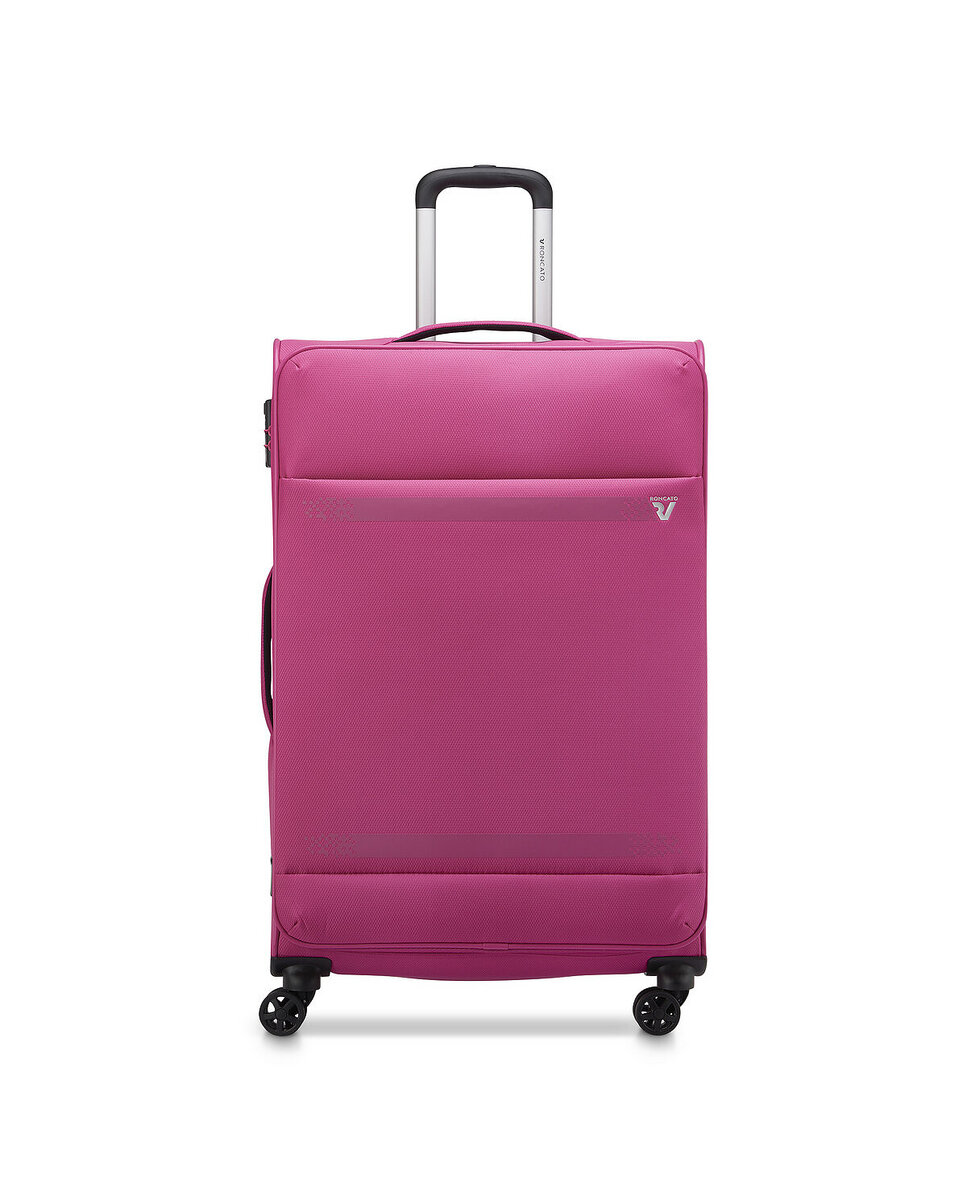 Imagen 2 de Juego de maletas jazz 4.0 blanda con capacidad 40/47 | 68/78 | 100/114l - Roncato - Azul celeste Fucsia
