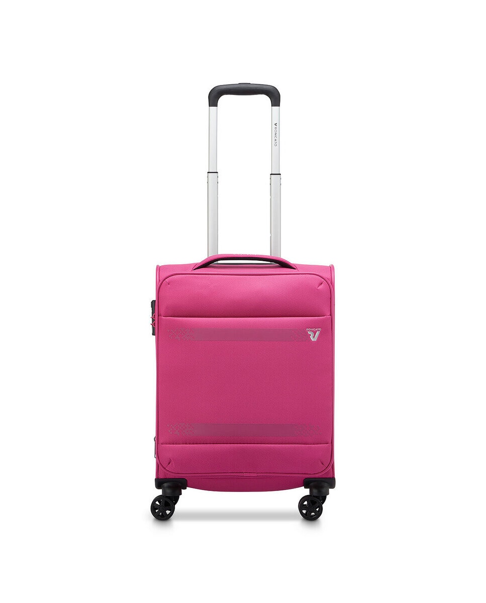 Imagen 4 de Juego de maletas jazz 4.0 blanda con capacidad 40/47 | 68/78 | 100/114l - Roncato - Azul celeste Fucsia