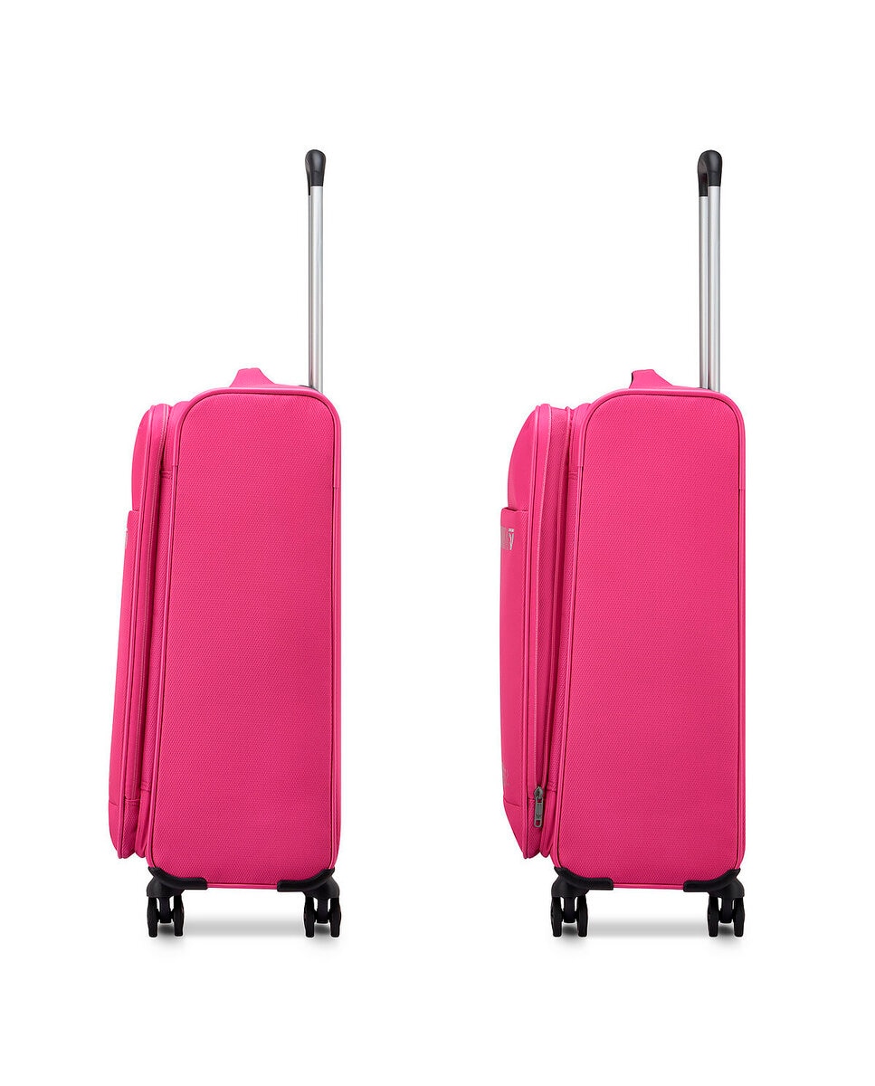 Imagen 6 de Juego de maletas jazz 4.0 blanda con capacidad 40/47 | 68/78 | 100/114l - Roncato - Azul celeste Fucsia