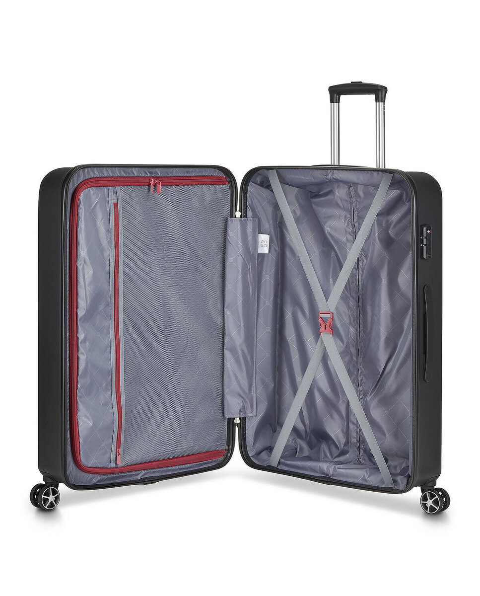 Imagen 4 de Maleta grande houston 2.0 rígida con capacidad 98l - Modo by Roncato - Negro Negro