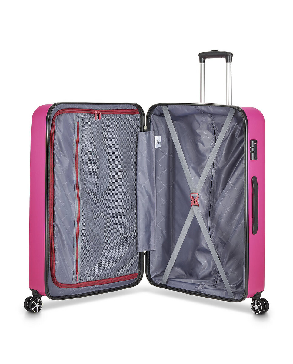 Imagen 4 de Maleta grande houston 2.0 rígida con capacidad 98l - Modo by Roncato - Magenta Magenta