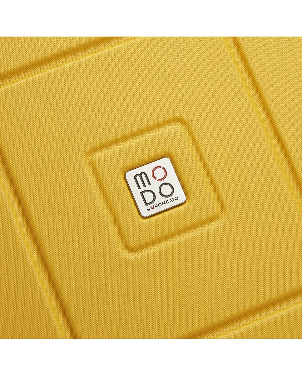 Maleta Mediana NEBULA rígida con capacidad 71,5L - Modo by Roncato - Amarillo / Negro Amarillo / Negro-10