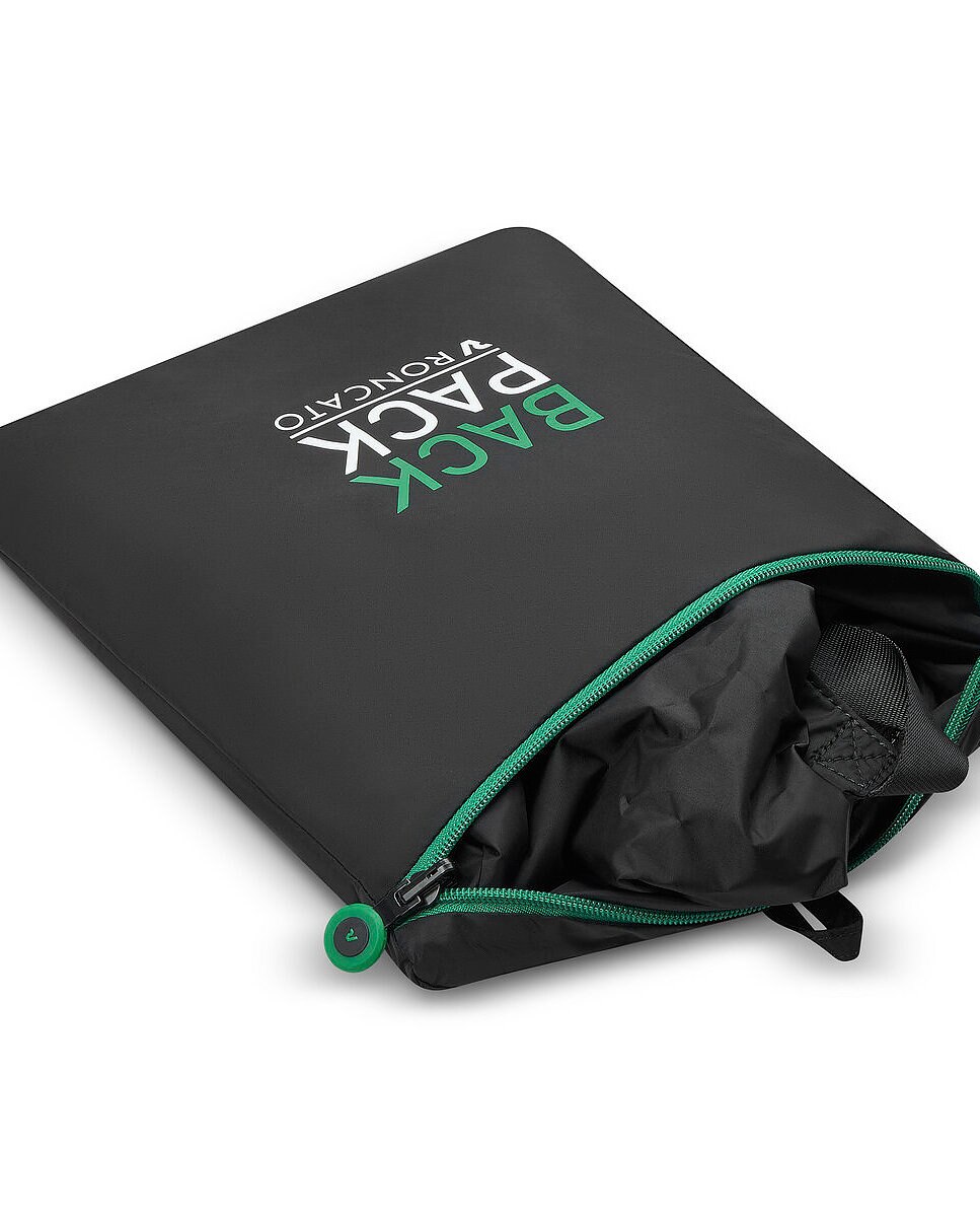 COMPACT Easyjet Mochila viaje 45x36x20 cm - Roncato - Negro Verde flúor-2