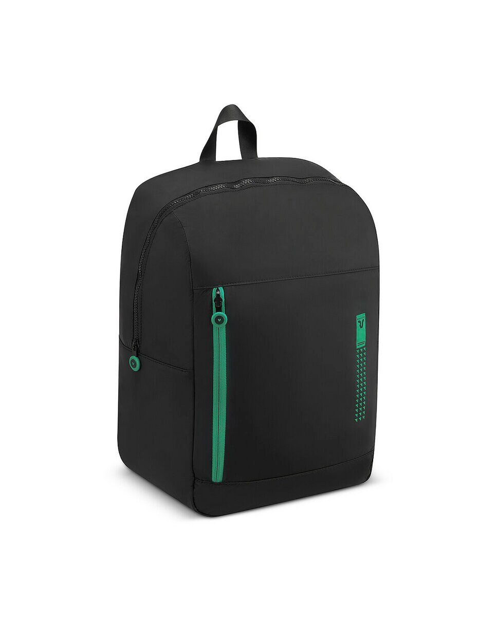COMPACT Easyjet Mochila viaje 45x36x20 cm - Roncato - Negro Verde flúor-3
