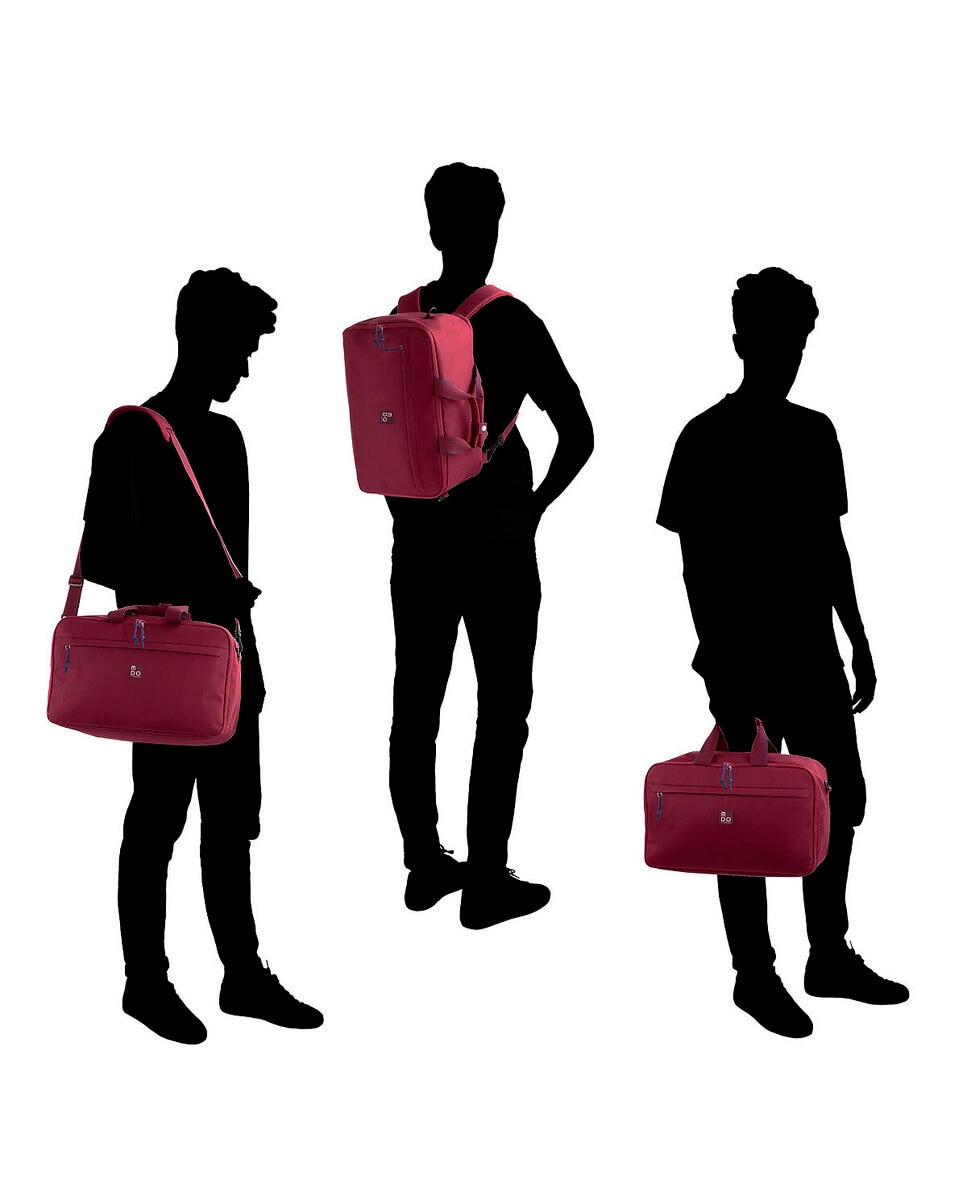 Imagen 8 de Starlight 3.0 ryanair mochila viaje 3 ways para portatil 14 - Modo by Roncato - 40x25x20 cm - Negro Negro