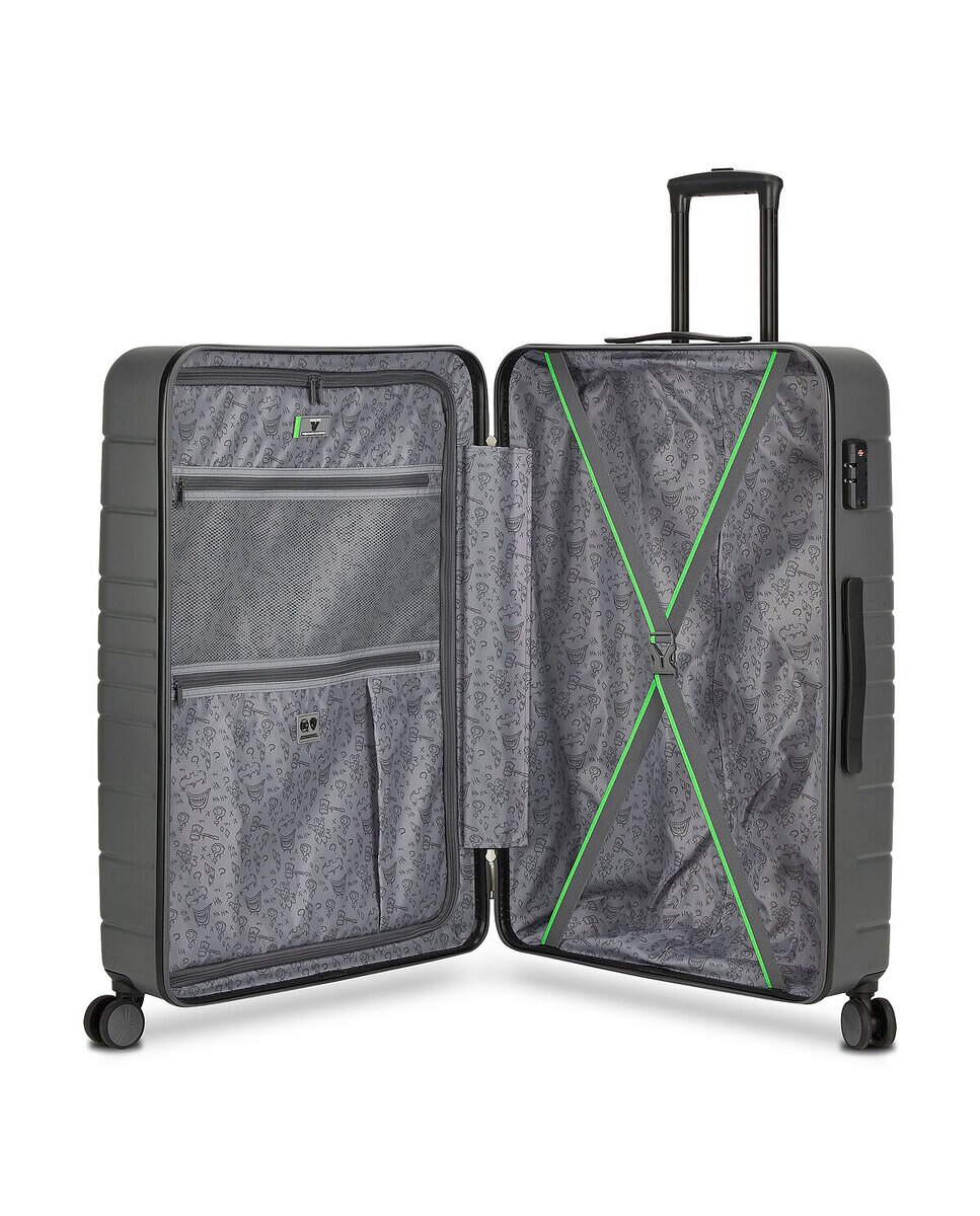 Maleta grande dc comics rígida con capacidad 106l - Roncato - Verde morado Verde morado-4