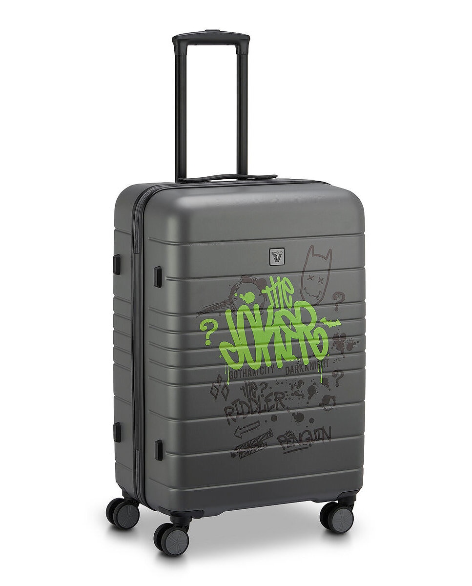 Imagen 0 de Maleta mediana dc comics rígida con capacidad 73.5l Verde morado