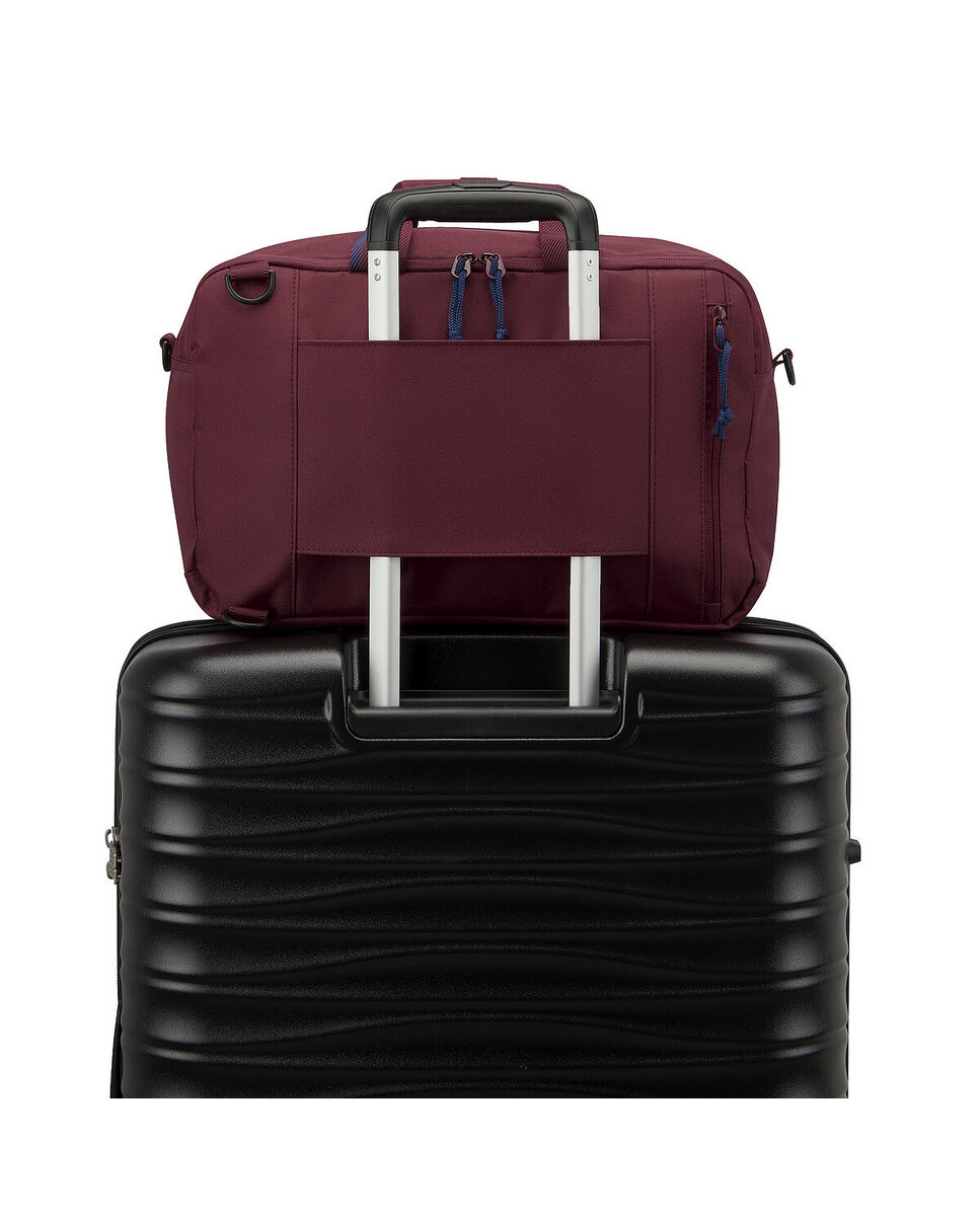 Imagen 7 de Starlight 3.0 ryanair mochila viaje 3 ways para portatil 14 - Modo by Roncato - 40x25x20 cm - Burdeos Burdeos