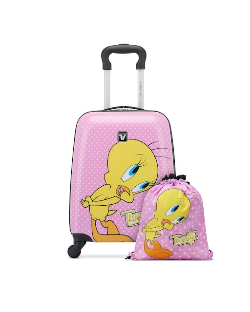 Imagen 0 de Maleta Pequeña Looney Tunes dimensiones 44x31x20 cm con accesorio