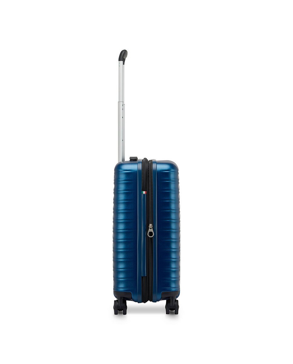 Maleta de cabina expandible wave dlx rígida con capacidad 38/48l dimensiones 55x35x20/21.7cm - Roncato - Azul eléctrico Azul eléctrico-3